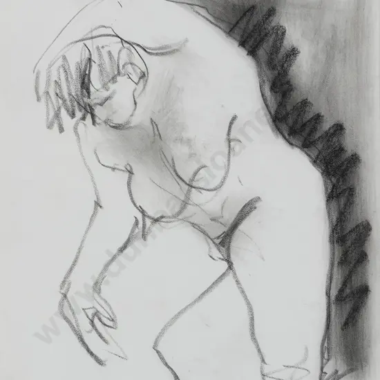 Patricia Fry (1924 - 2019) - Nude Study