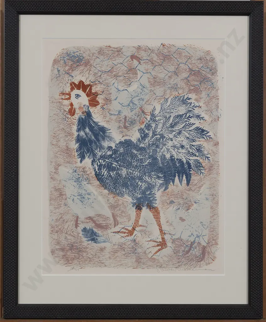 Stewart McLennan (1903-1973) - Rooster Image 1++
