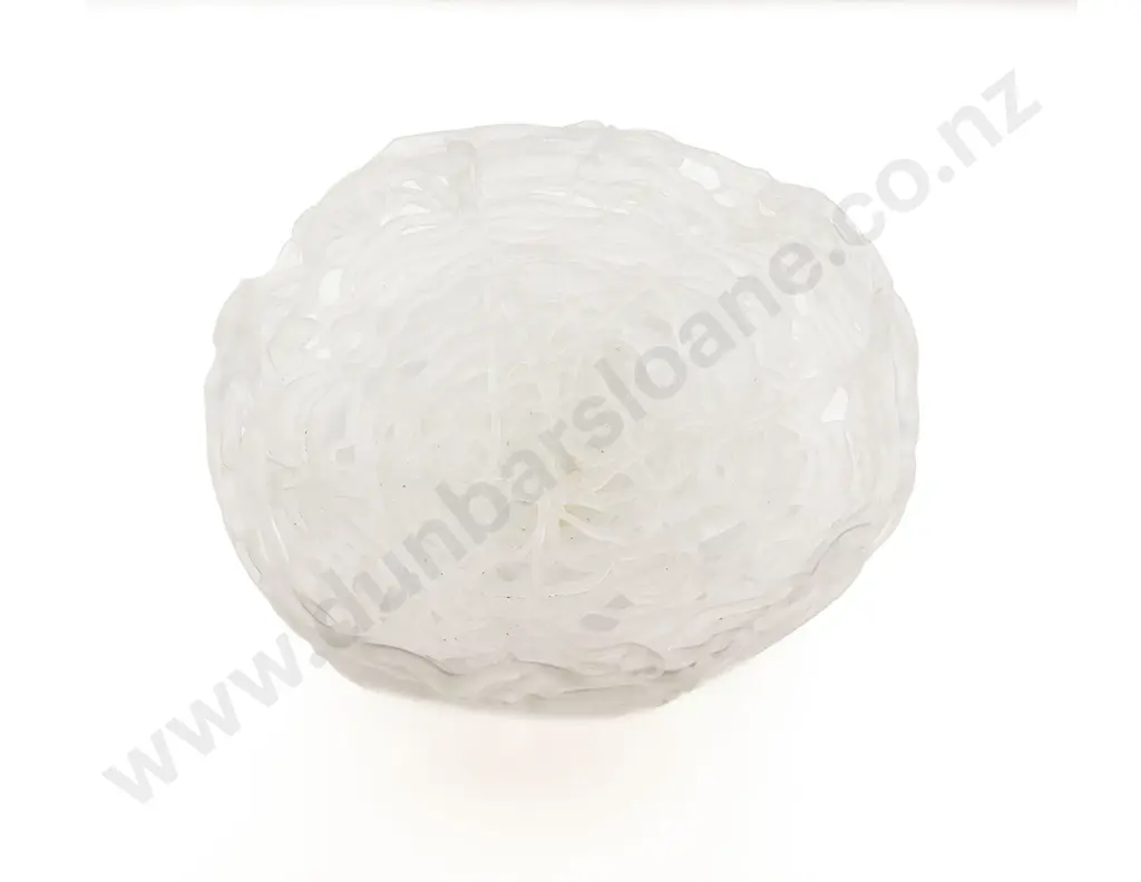 Studio Glass Shallow Molten Squiggle Bowl Image 1++