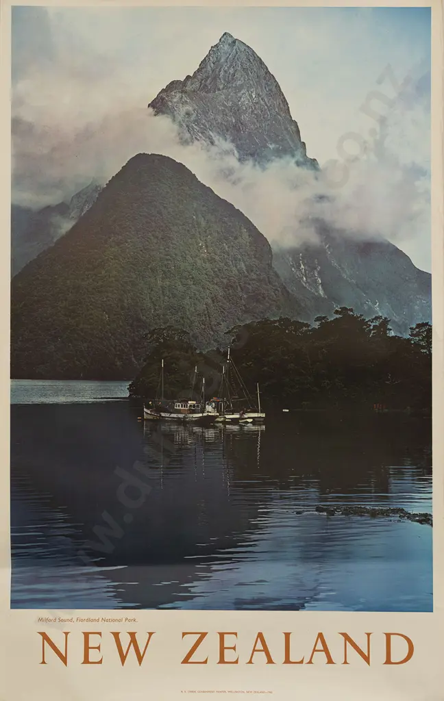 Milford Sound Poster Image 1++