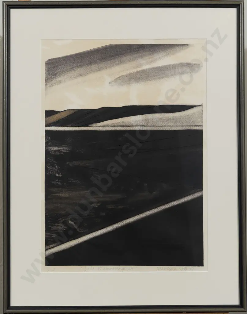 Marilynn Webb (1937 - 2021) -  Lake Mahinerangi 29 Image 1++