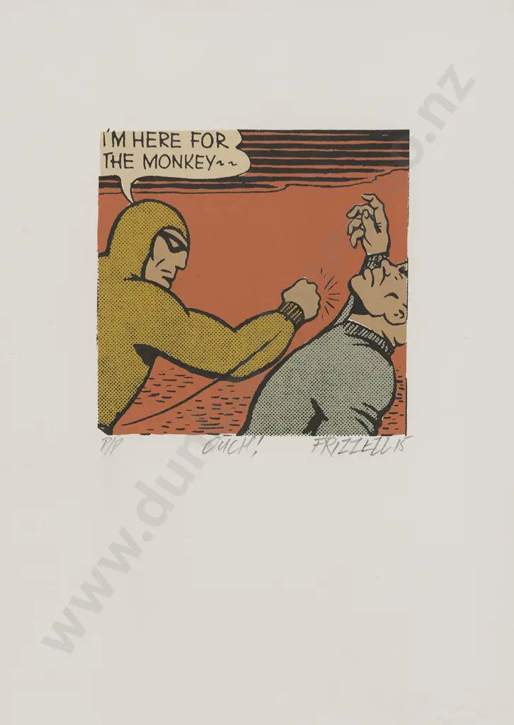 Dick Frizzell - Ouch! Image 1++