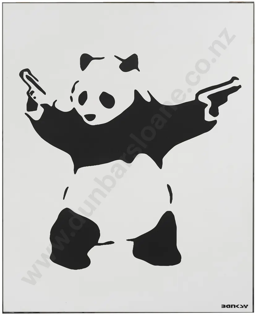 Bansky - Reproduction Print - Panda Image 1++