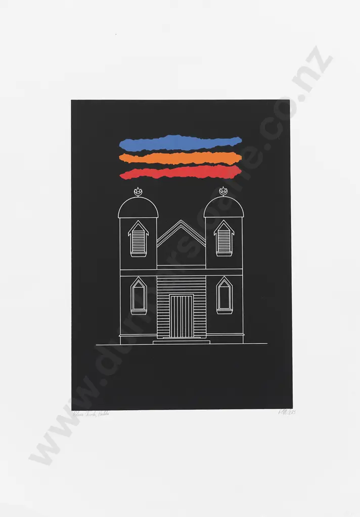 Four Ltd Ed Prints - NZ Churches (unframed) Image 1++