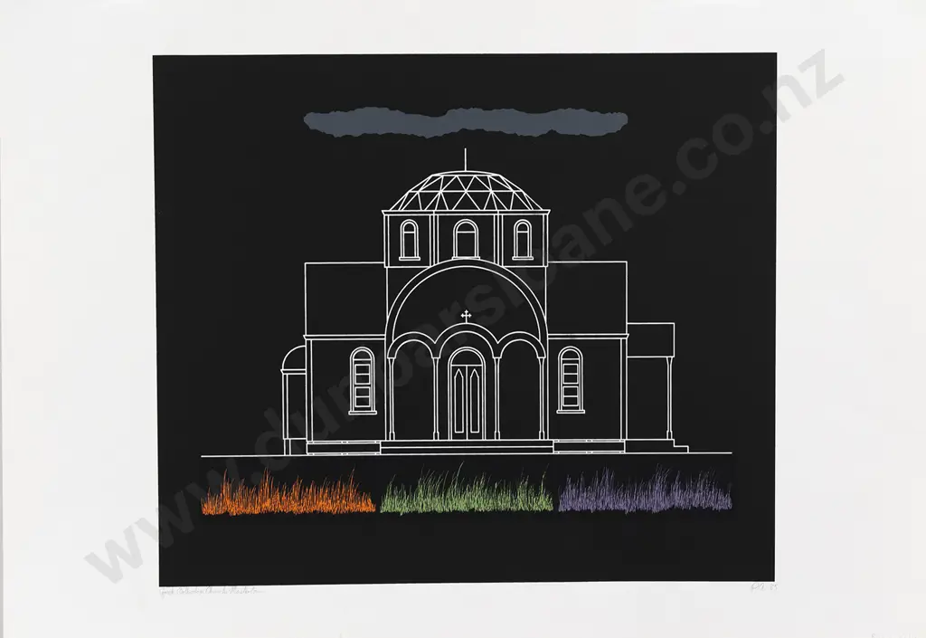Four Ltd Ed Prints - NZ Churches (unframed) Image 1++