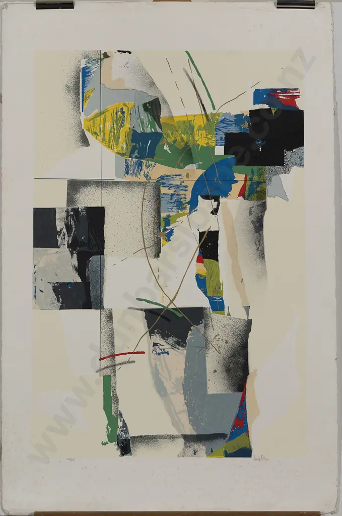 Dennis Frings (USA b 1945)- Untitled Abstract Image 1++