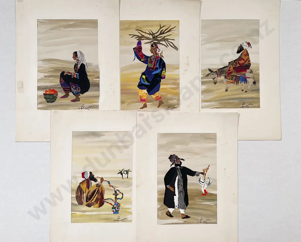 Judit Yellin-Ginat - Five Figural Works Image 1++