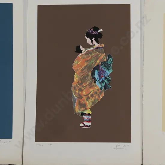 Judit Yellin-Ginat - Seven Figural Prints (unframed)