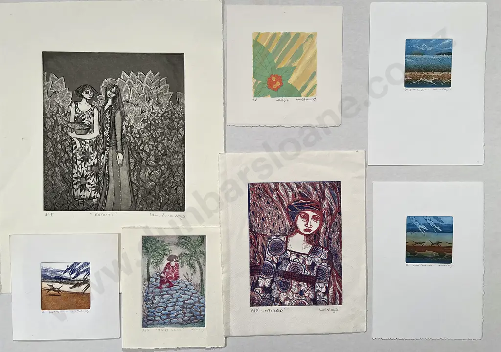 Eight Assorted Ltd Ed Prints Image 1++