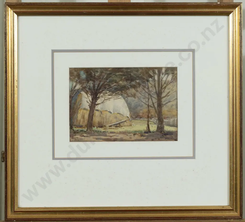 Nugent Welch (1881-1970) - Haystack Image 1++