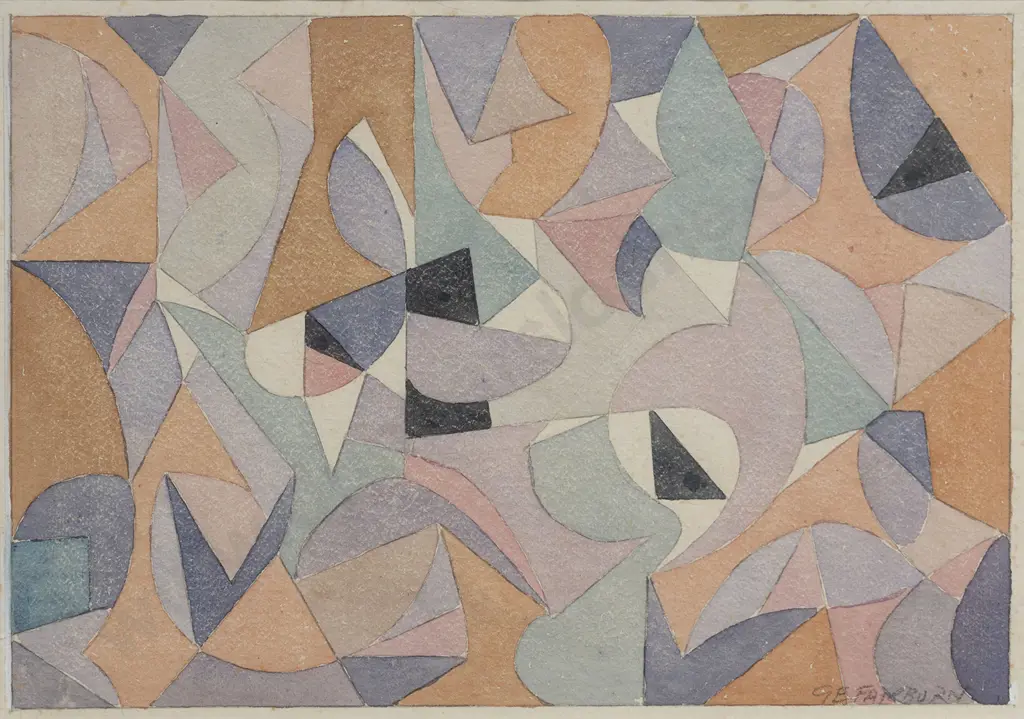 Geoffrey E Fairburn (1905-99) - Abstract Image 1++