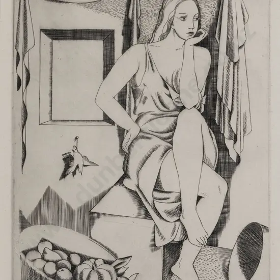 John Buckland Wright (1897 - 1954) - Melancholie