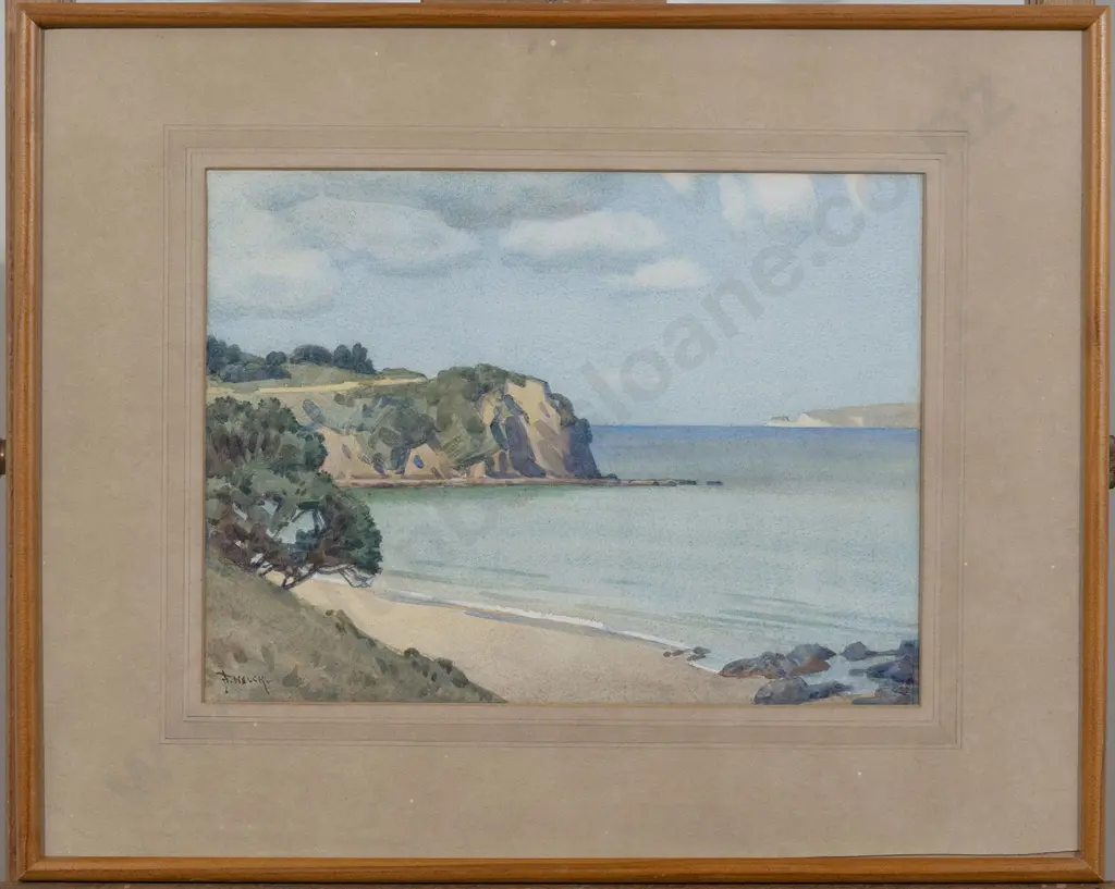 Nugent Welch (1881 - 1970) - Coastal Landscape Image 1++