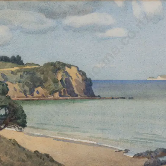 Nugent Welch (1881 - 1970) - Coastal Landscape