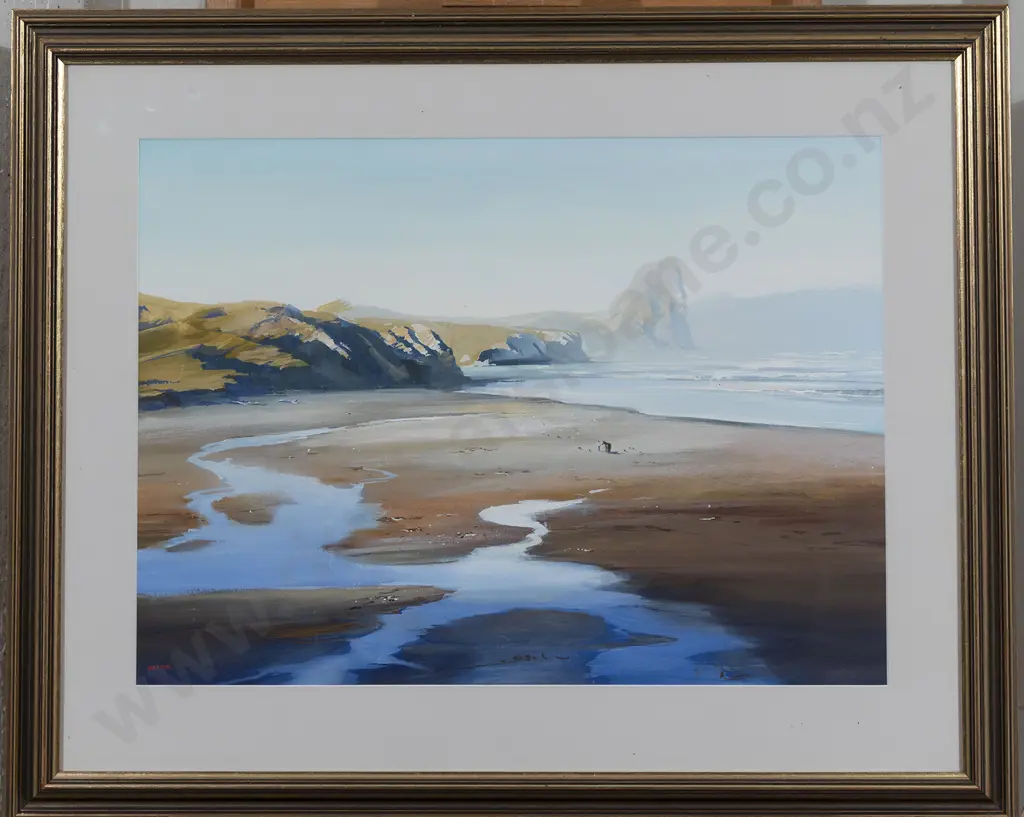 Colin C Wynn (b 1950) - Otahome Towards Castle Rock Wairarapa Image 1++