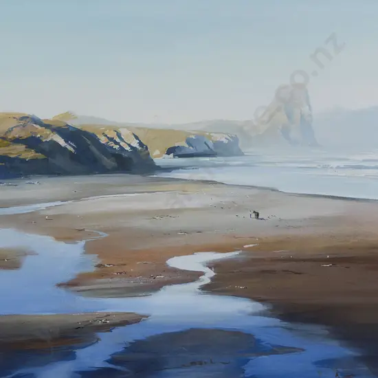 Colin C Wynn (b 1950) - Otahome Towards Castle Rock Wairarapa