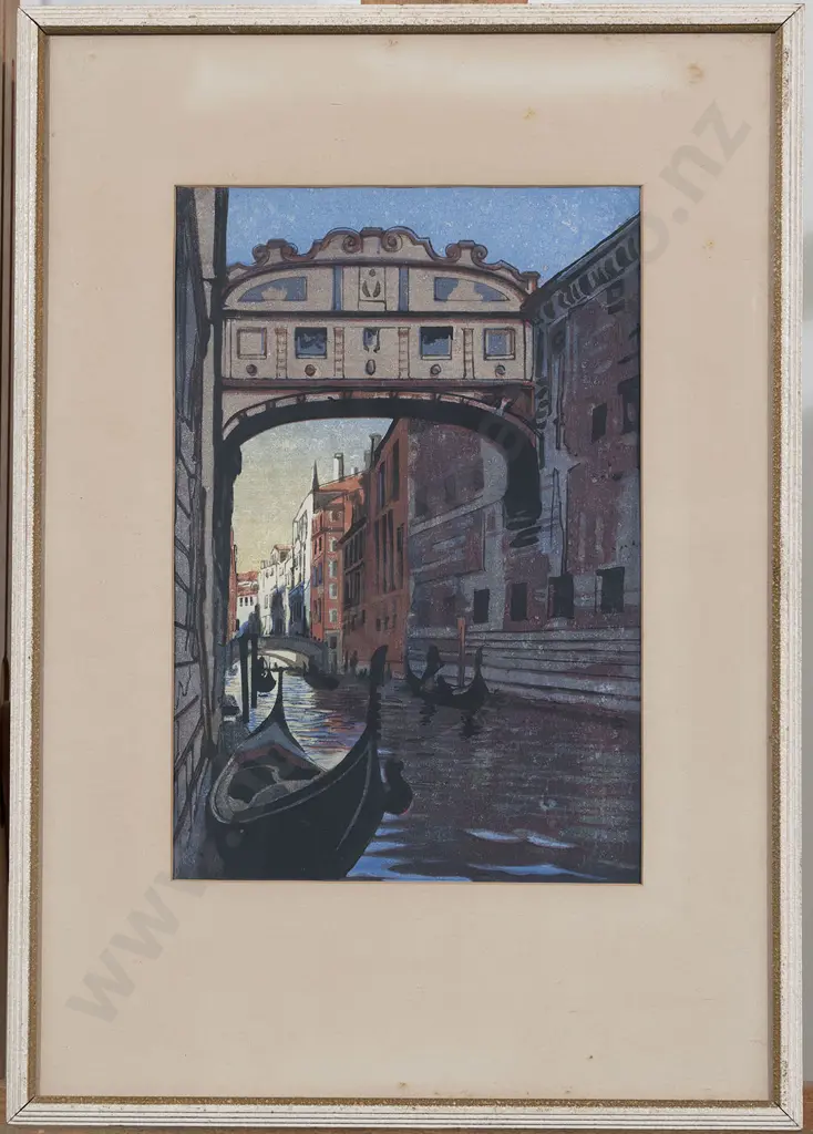 James Scott (1877 - 1932) - Venetian Canal Image 1++