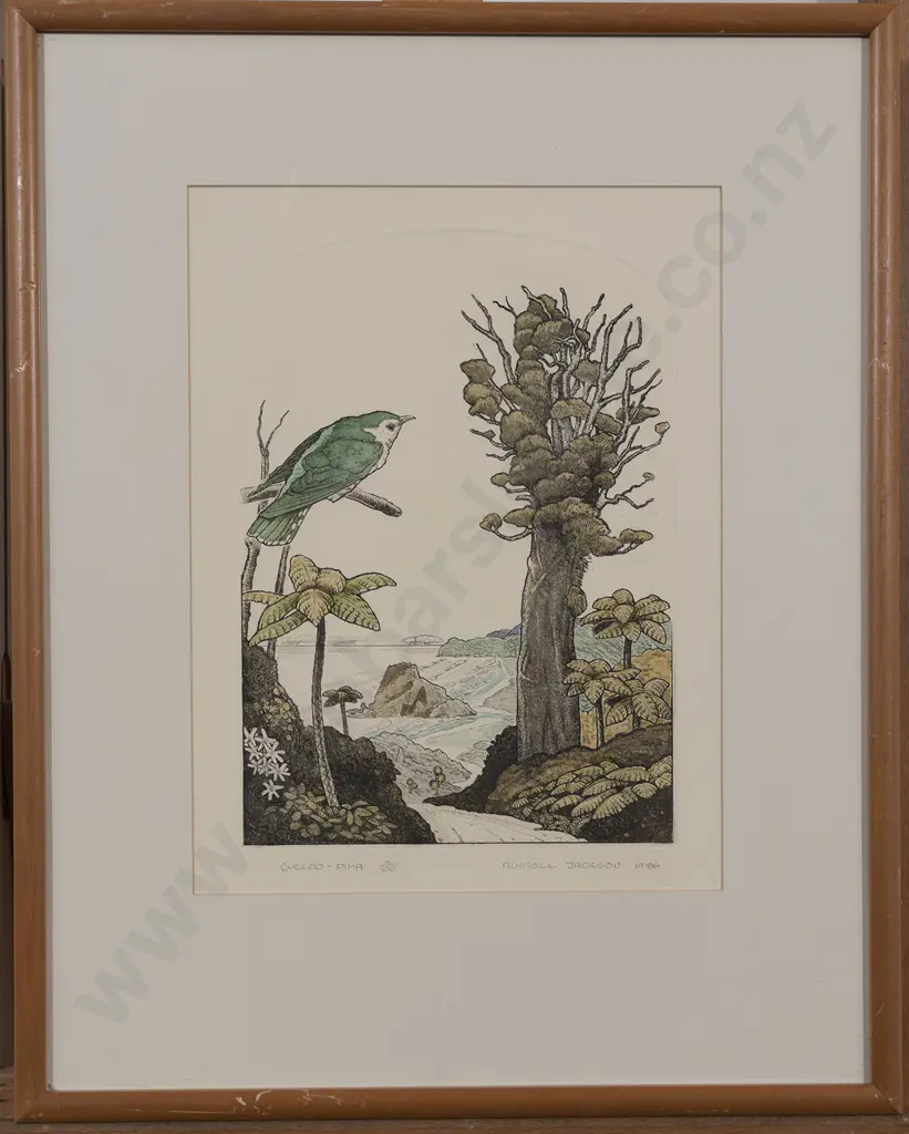 Russell M Jackson (b 1947) - Cuckoo - Piha Image 1++