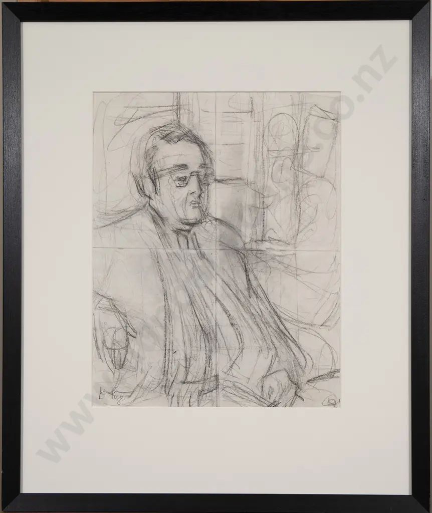 Evelyn Page (1899-93) - Portrait of Tim Williams Image 1++
