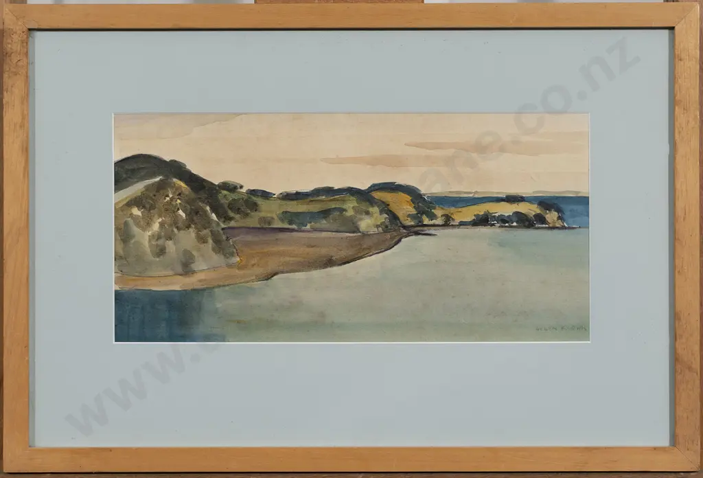Helen Brown (1917 - 86) - Coastal Landscape Image 1++