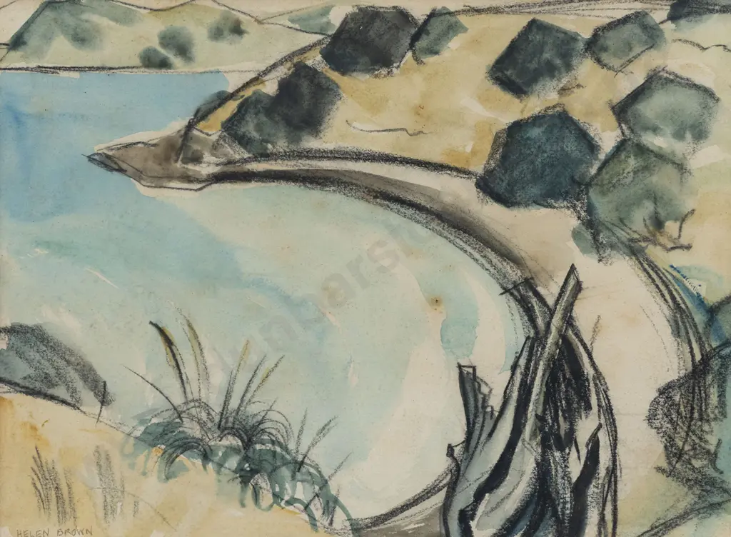 Helen Brown (1917 - 86) - View of the Bay Image 1++