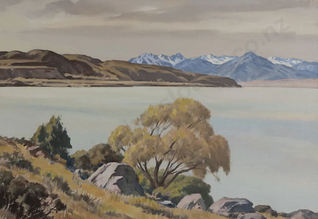W Basil Honour (1897 - 1988) -Lake Tekapo Image 1++