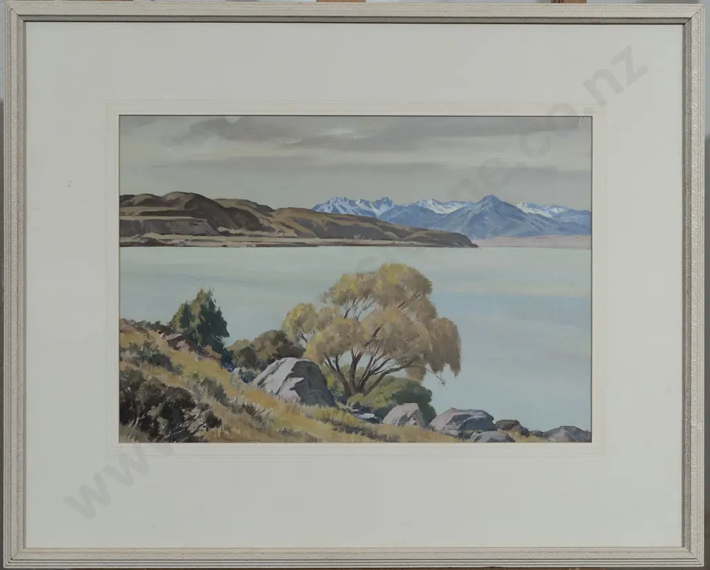 W Basil Honour (1897 - 1988) -Lake Tekapo Image 1++