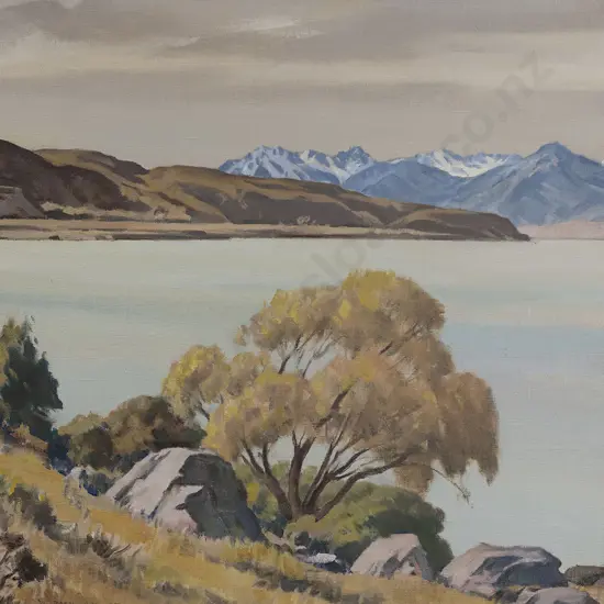 W Basil Honour (1897 - 1988) -Lake Tekapo
