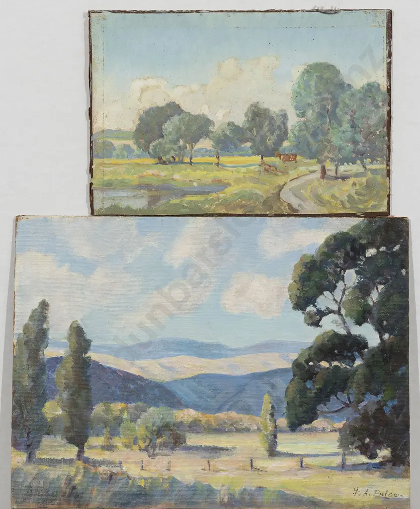 F A Price - Silverstream & Waikanae Landscape (unframed) (2) Image 1++