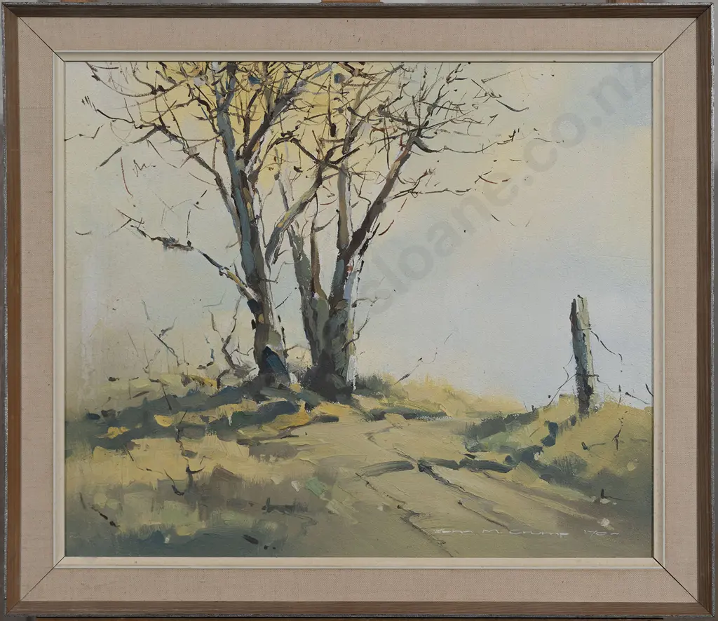 John Crump (b 1943) - Sunlit Birch Image 1++