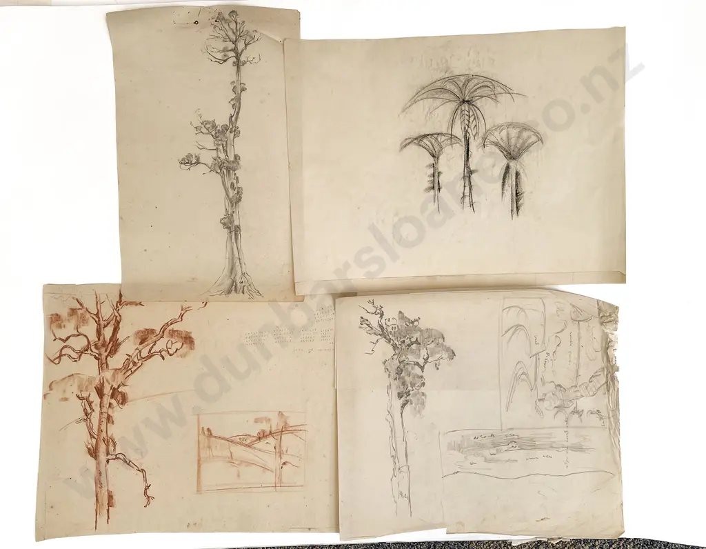John Weeks (1888 - 1965) - Seventeen Various Sketchbook Studies (unframed) Image 1++