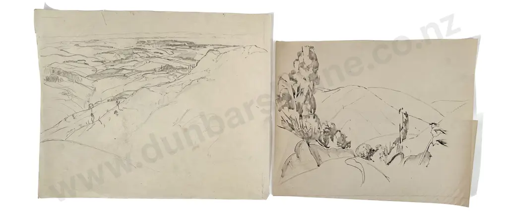 John Weeks (1888 - 1965) - Seventeen Various Sketchbook Studies (unframed) Image 1++