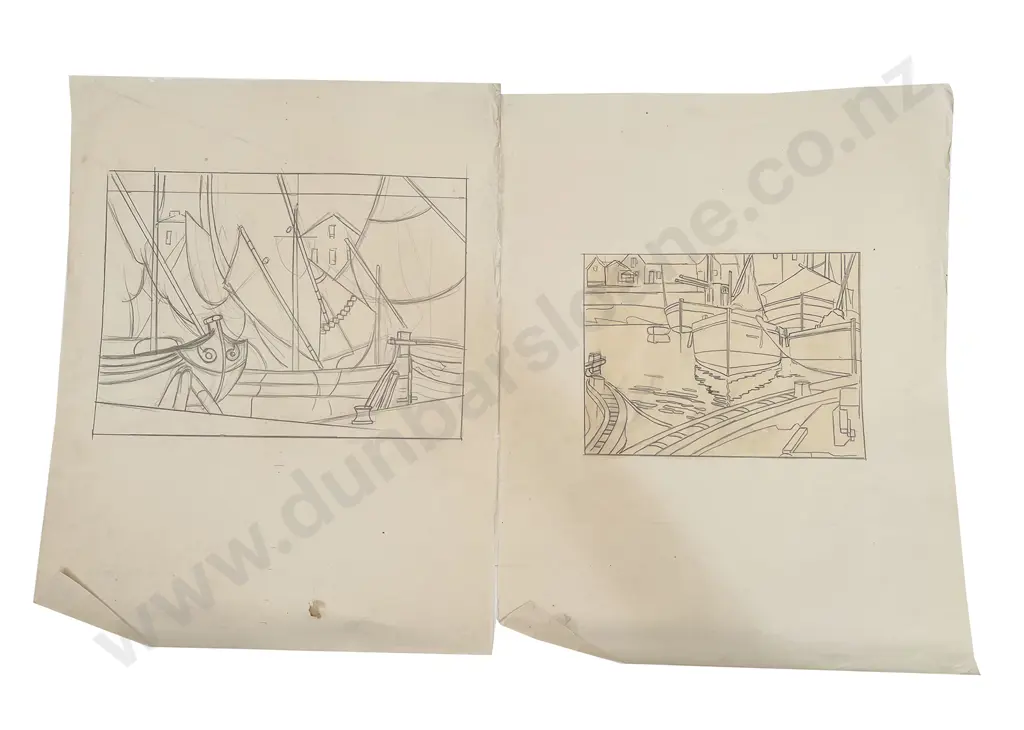 John Weeks (1888 - 1965) - Sixteen Various Sketchbook Studies (unframed) Image 1++