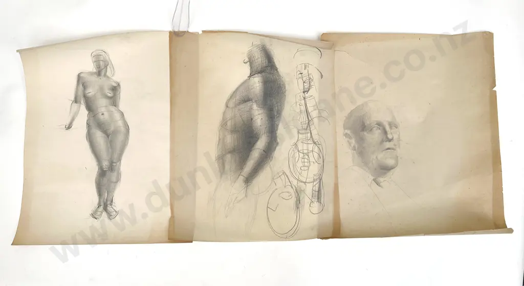John Weeks (1888 - 1965) - Thirteen Sketchbook Studies (unframed) Image 1++