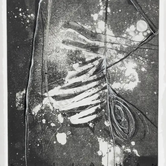 Jane Kellahan (b.1971) - Abstract Print 2003