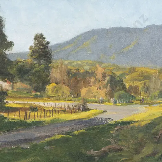 Arthur Briscoe (1920 - 1997) - Ngatiawa Road Near Waikanae