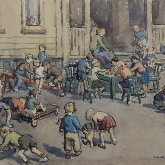 Gwyneth Richardson - Kindergarten Playground