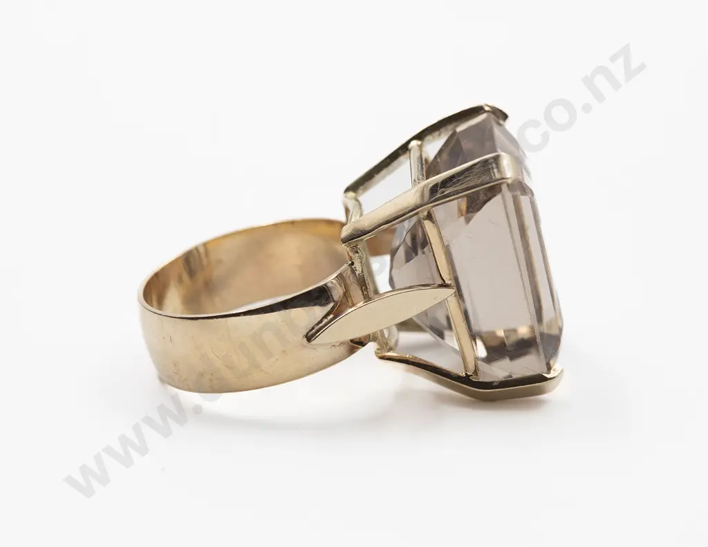 Charles Green & Sons 9ct Smokey Quartz Dress Ring Image 1++