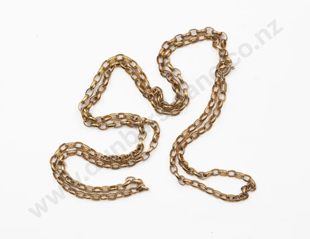 9ct Trace Link Neck Chain Image 1++