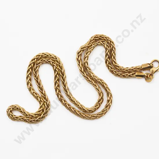 9ct Italian Fancy Link Neck Chain