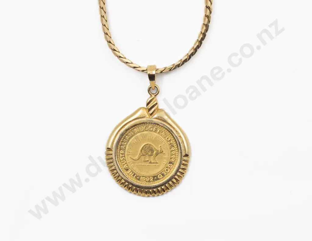 Italian 14ct Modern Flat Curb Link Neck Chain Image 1++