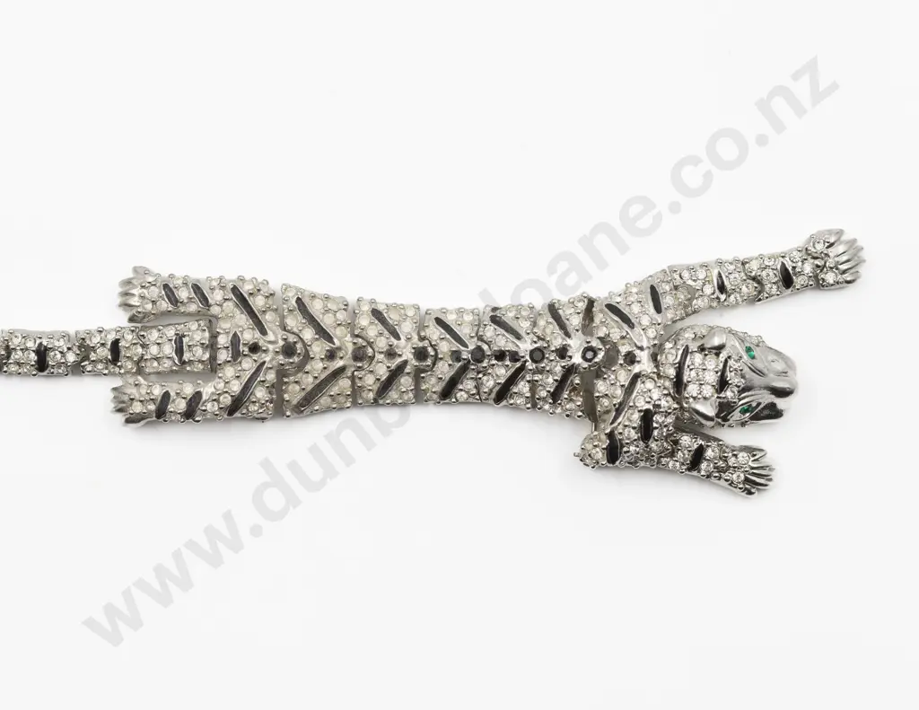 Articulated Duchess of Windsor Style Panther Brooch Image 1++
