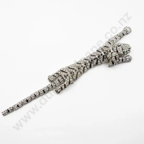 Articulated Duchess of Windsor Style Panther Brooch