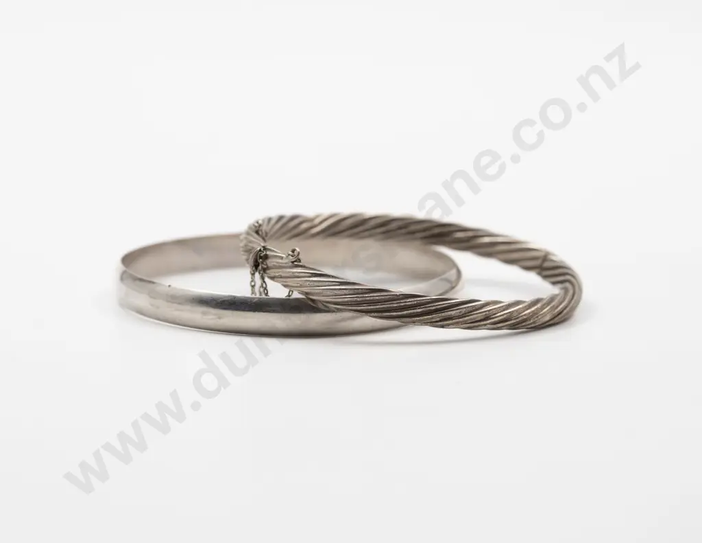 Three S/S Assorted Style Bangles Image 1++