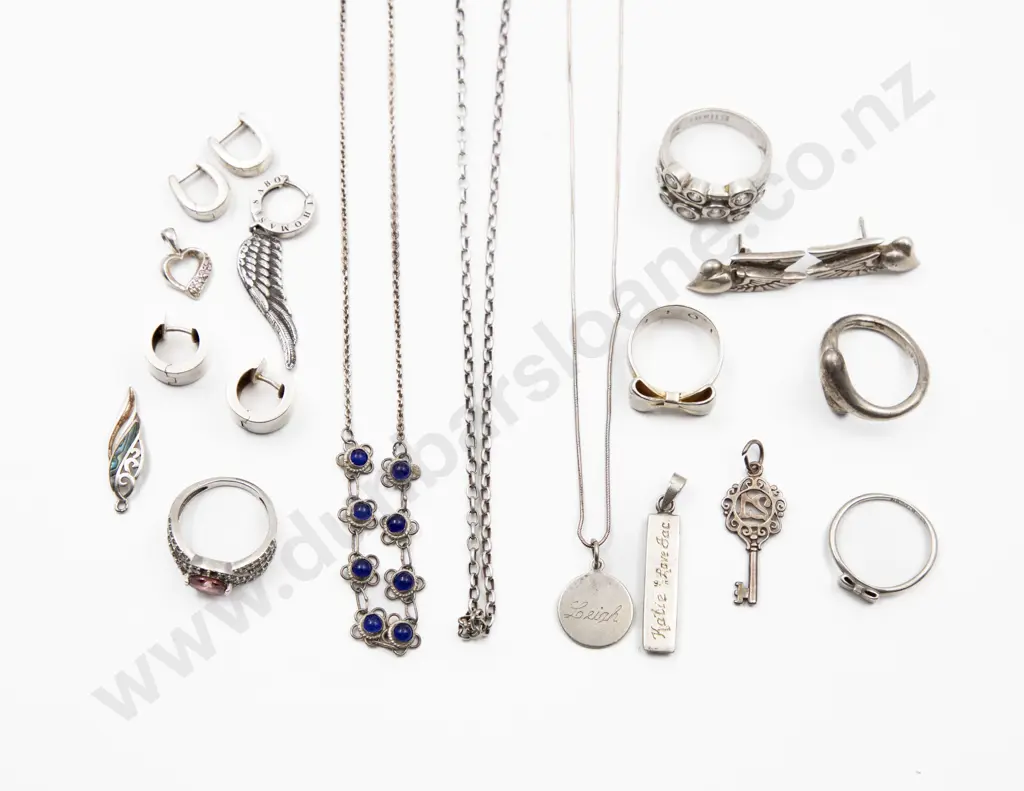 Assorted Silver Jewellery Image 1++