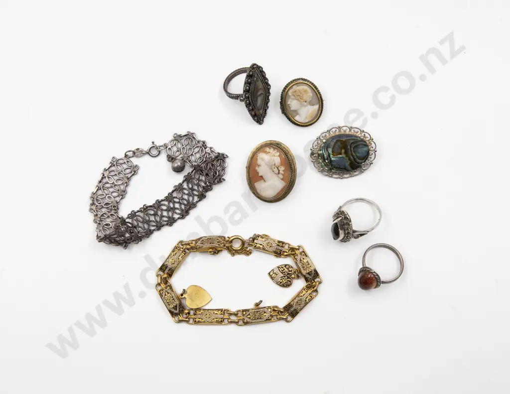 Vintage .925 Fancy Silver Bracelet Image 1++