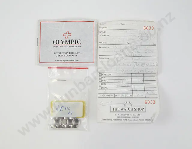 Boxed Olympic Quartz Wrist Watch Image 1++
