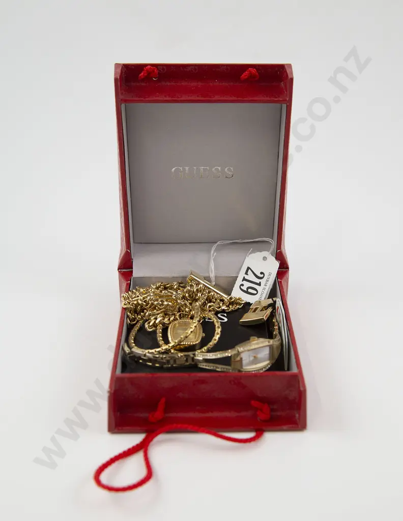Two Guess Ladies Fashion Wrist Watches Image 1++