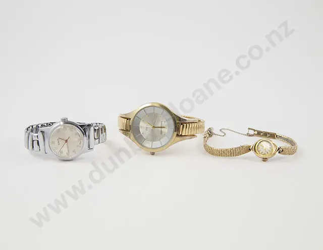 Seven Ladies Fashion Wrist Watches including a vintage Bulova Image 1++