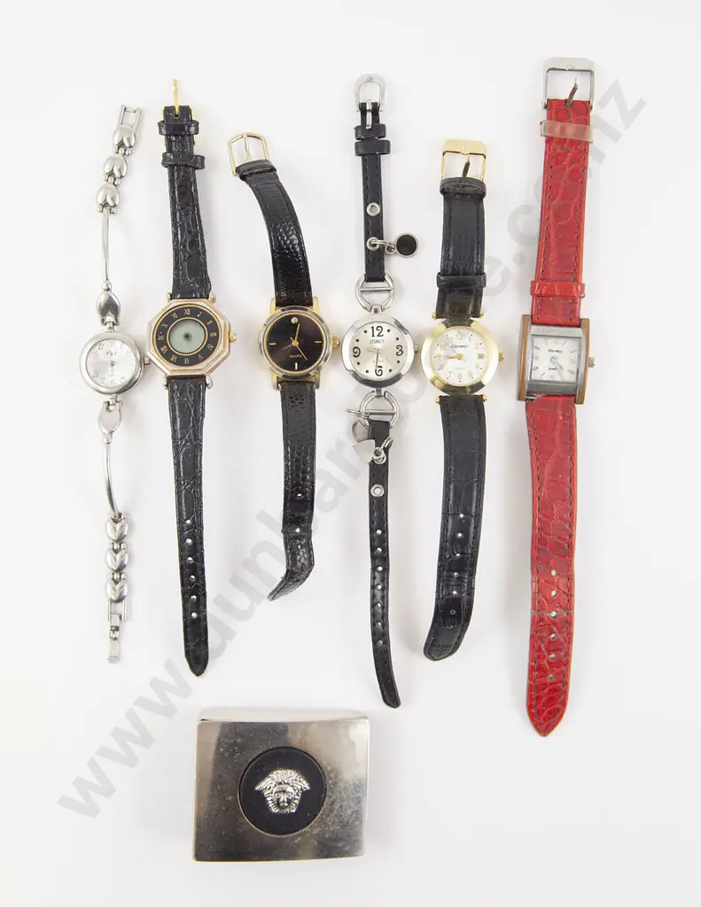 Nine Assorted Ladies Fashion Wrist Watches Image 1++